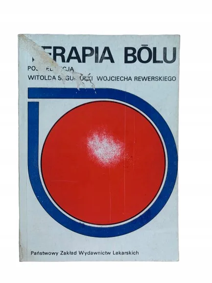 Okładka: Terapia Bólu - Witolda S Gumułki, W.Rewerskiego