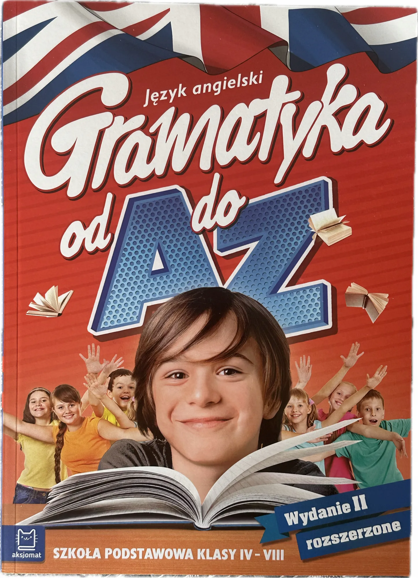 Okładka: Język angielski Gramatyka klasa 4 5 6 7 8 ćwiczenia z odp ZASADY czasy