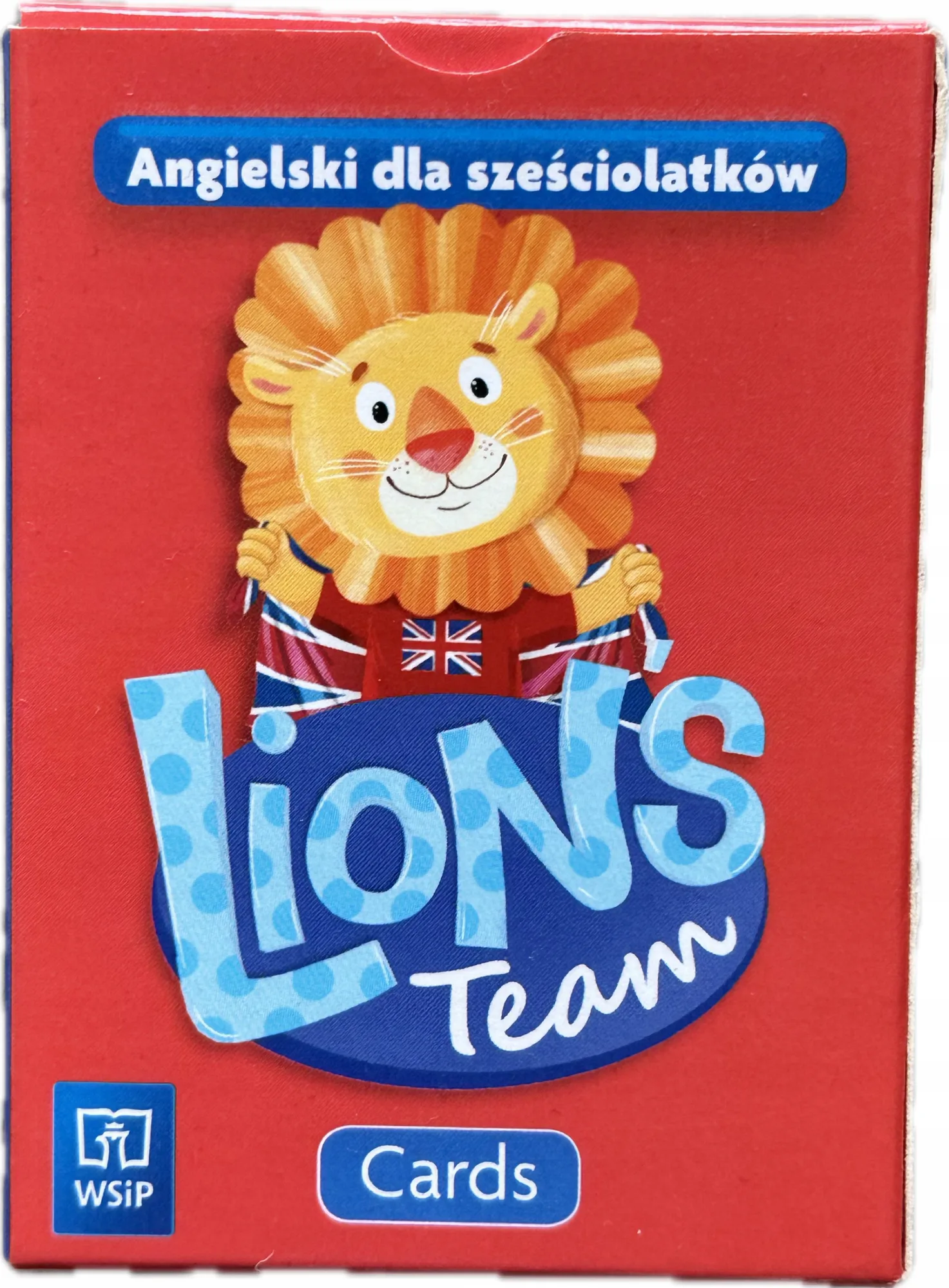Okładka: Lion's Team Język angielski 6 Cards 6-latek KARTY OBRAZKOWE sześciolatek