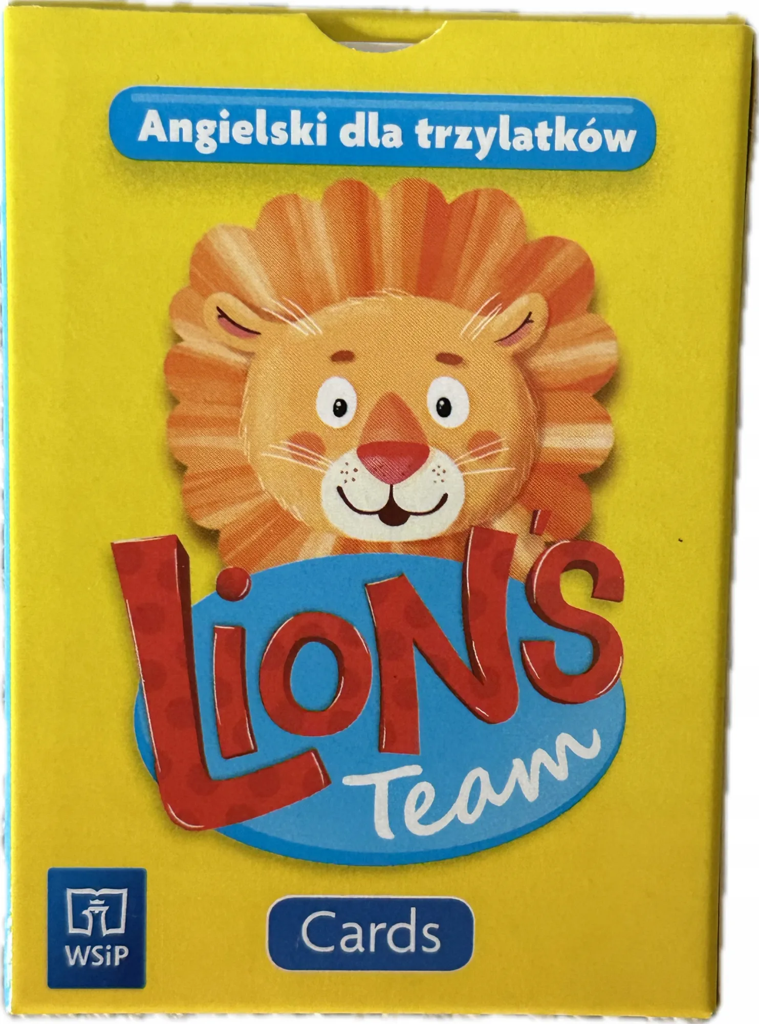 Okładka: Lion's Team Język angielski 3 Cards 3-latek KARTY OBRAZKOWE. TRZYLATEK