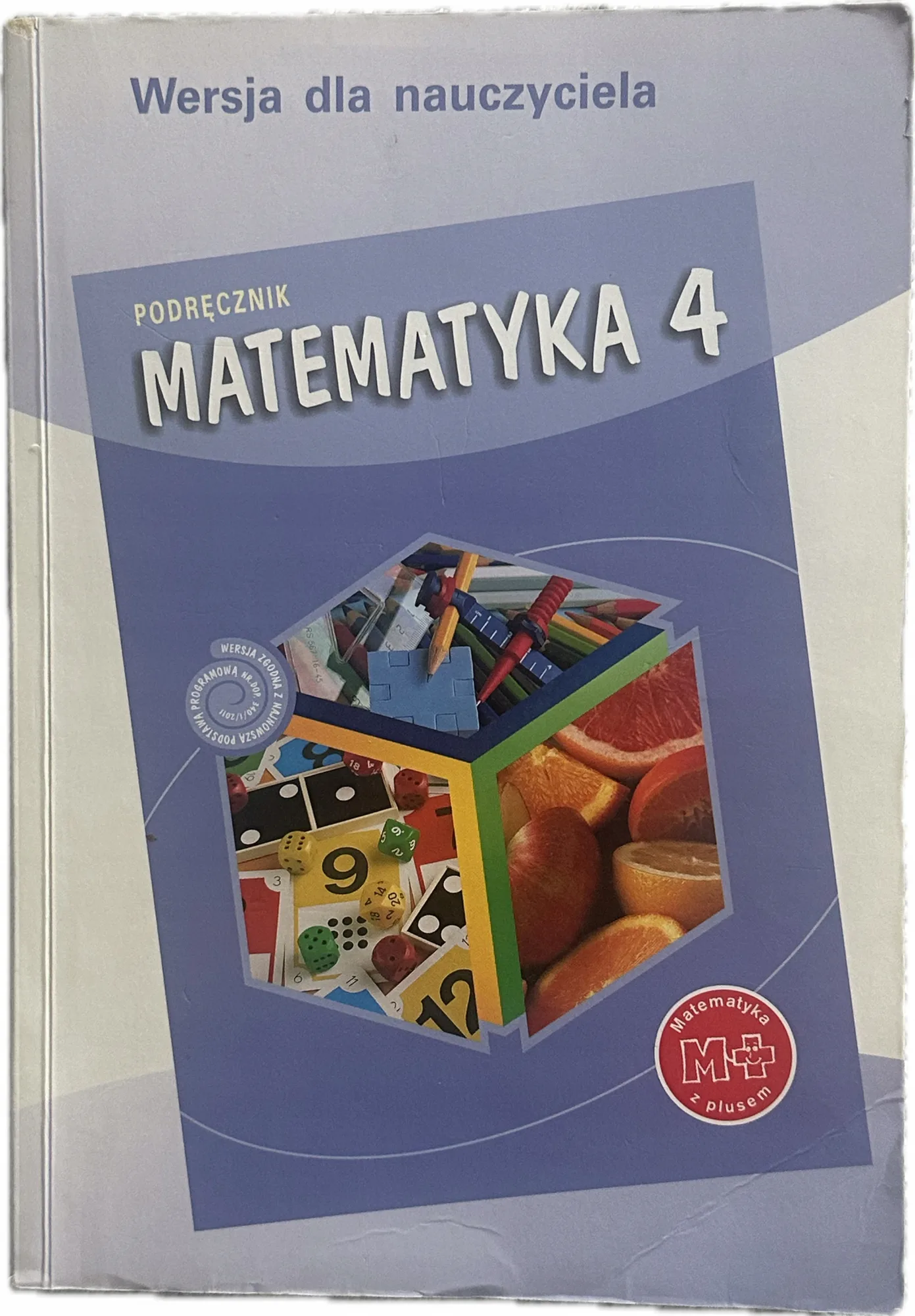 Okładka: Matematyka z plusem GWO KLASA 4 książka nauczyciela